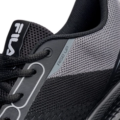 Tênis Masculino Esportivo Fila Rise Up Preto e Cinza