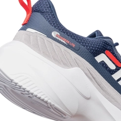 Tênis Masculino Esportivo Progress Lite Fila Azul Marinho/Branco
