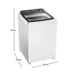 Máquina de Lavar 16kg com Modo Eco Consul CWN16AB Branca