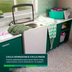 Máquina de Lavar 16kg com Modo Eco Consul CWN16AB Branca