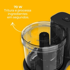 Miniprocessador 70W Cadence MPR530 Preto