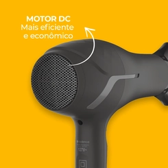 Secador de Cabelo 2.200W Cadence Eleva SEC565 Preto