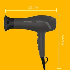 Secador de Cabelo 2.200W Cadence Eleva SEC565 Preto