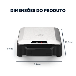 Sanduicheira Multiuso Oster OSAN500 1.000W Inox