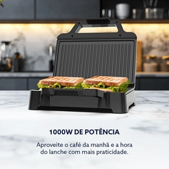 Sanduicheira Multiuso Oster OSAN500 1.000W Inox