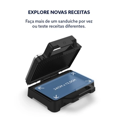 Sanduicheira Multiuso Oster OSAN500 1.000W Inox
