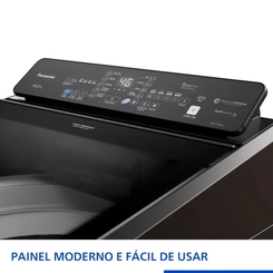 Máquina de Lavar 19kg Panasonic Intuitive+ NAF190G1B Preta