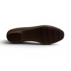 Mocassim Feminino Detalhe Dourado Modare 70161004 Marrom Chocolate