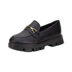 Mocassim Feminino Moderno Tratorado Modare 7409102 Preto