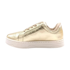 Tênis Feminino Moleca 5835100 Dourado Metalizado
