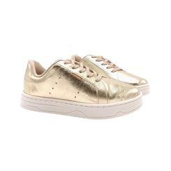 Tênis Feminino Moleca 5835100 Dourado Metalizado