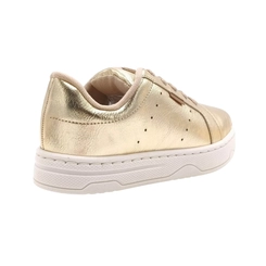 Tênis Feminino Moleca 5835100 Dourado Metalizado