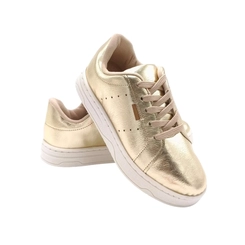 Tênis Feminino Moleca 5835100 Dourado Metalizado