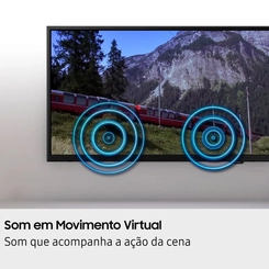 Smart TV 43'' Samsung QLED Full HD QN43Q5FAAGXZD Preto
