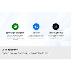 Smart TV 43'' Samsung QLED Full HD QN43Q5FAAGXZD Preto