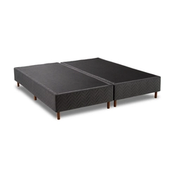 Base Box King Size 193x203x25cm Kappesberg SOM008 Titânio SE