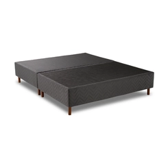 Base Box Queen Size 158x198x25cm Kappesberg SOM008 Titânio SE