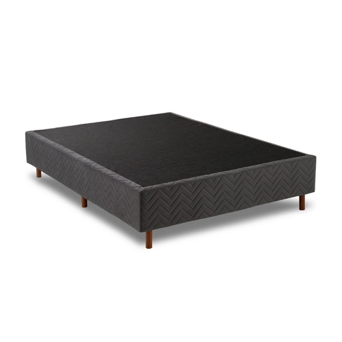 Base Box Casal 138x188x25cm Kappesberg SOM008 Titânio SE