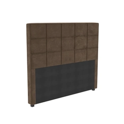 Cabeceira Estofada Casal Kappesberg CAB009-140-A033 Marrom SE