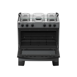 Fogão 5 Bocas Mesa Inox Atlas Mônaco Plus 300002026 Titanium Bivolt
