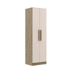 Sapateira Multiuso 2 Portas 4 Prateleiras Decibal RP1206.3 Wood/Cristalo