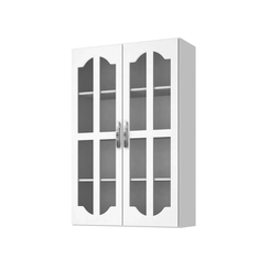 Cristaleira 2 Portas Móveis Canção Crystal 1673.1 Branco SE