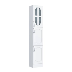 Paneleiro 3 Portas Móveis Canção Crystal 1490.1 Branco SE