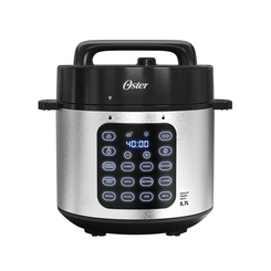 Panela de Pressão Elétrica Digital 5,7L Oster OPAN390 Inox