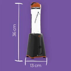 Blender com 2 Jarras 600W Cadence Zoop Contrast BLD701-127 Preto