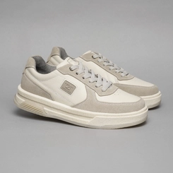 Sapatênis Masculino em Couro Pegada 112704-06 Off White