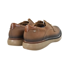 Sapato Masculino em Couro Pegada 127603-04 Parafinado Marrom