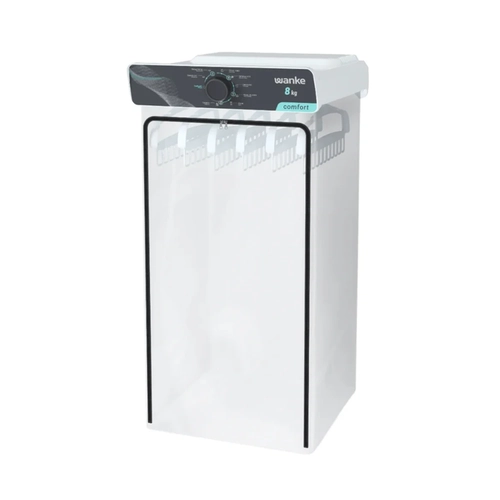 Secadora de Parede 8kg com 8 Programas de Secagem Wanke Comfort SWCA080 Grafite