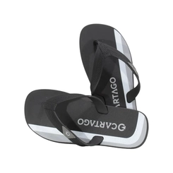 Chinelo Masculino Cartago Atlanta II 12432-By218 Preto e Cinza