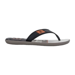 Chinelo Masculino Cartago Dakar 10738-Bw100 Cinza/Preto