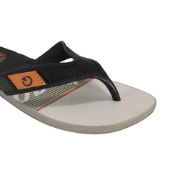 Chinelo Masculino Cartago Dakar 10738-Bw100 Cinza/Preto