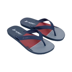 Chinelo Masculino Rider Core Graphics 12675-Ca833 Azul Escuro com Estampa