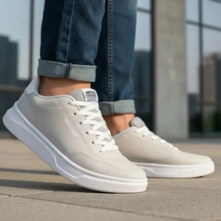 Sapatênis Masculino West Coast Sunset Wc-207 Off White