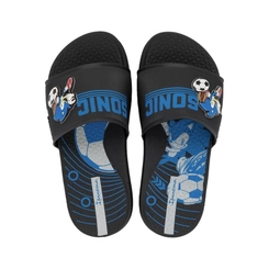 Chinelo Infantil Menino Ipanema Sonic Player Slide 27534 Preto