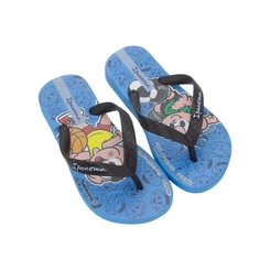 Chinelo Infantil Menino Ipanema Turma da Mônica 26790 Azul e Preto