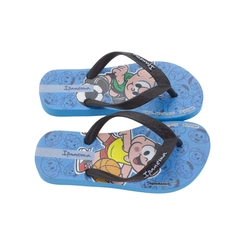 Chinelo Infantil Menino Ipanema Turma da Mônica 26790 Azul e Preto