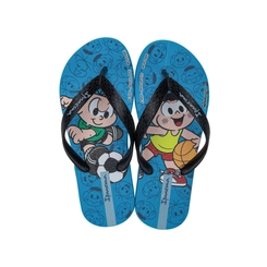 Chinelo Infantil Menino Ipanema Turma da Mônica 26790 Azul e Preto