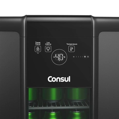 Cervejeira 1 Porta 83L Frost Free Consul CZD12MT Titanium