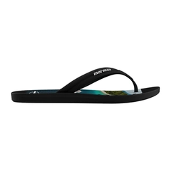 Chinelo Masculino Estampa Praia Mormaii Tropical Pro III 12743-Cd998 Preto