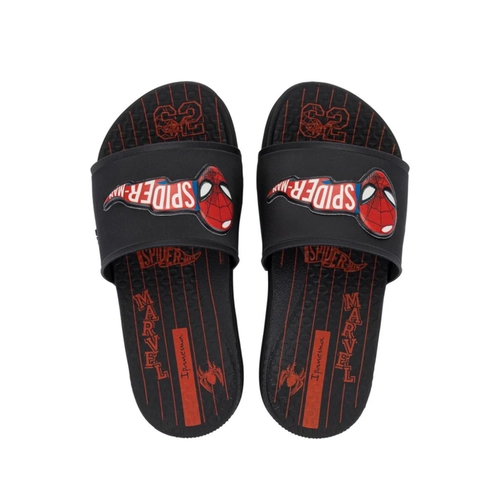 Chinelo Infantil Menino Ipanema Slide Homem-Aranha 27520 Preto