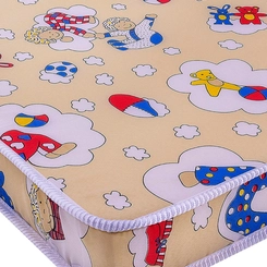Colchão de Espuma Infantil Berço Kappesberg Sonolev Baby 60x130x10cm Amarelo SE