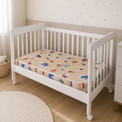 Colchão de Espuma Infantil Berço Kappesberg Sonolev Baby 60x130x10cm Amarelo SE