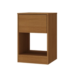 Mesa de Cabeceira 1 Gaveta e Nicho Rodial Ipê 50CR0101 Cinamomo SE