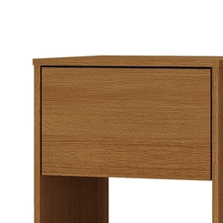 Mesa de Cabeceira 1 Gaveta e Nicho Rodial Ipê 50CR0101 Cinamomo SE