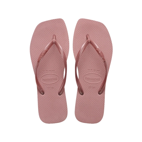 Chinelo Feminino Havaianas Slim Square 4148301 Argila Roxa