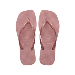 Chinelo Feminino Havaianas Slim Square 4148301 Argila Roxa
